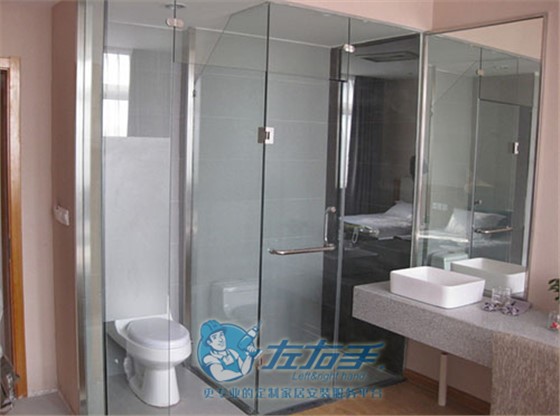 浴室玻璃門(mén)安裝