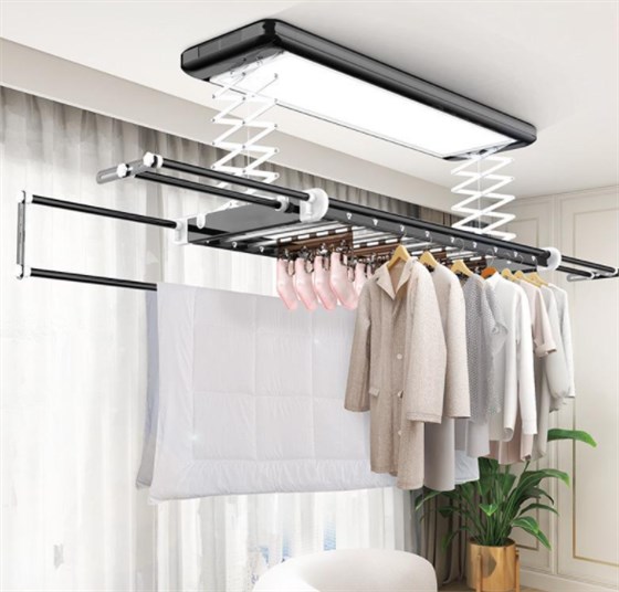 電動晾衣架殺毒功能，電動晾衣架紫外線消毒好嗎