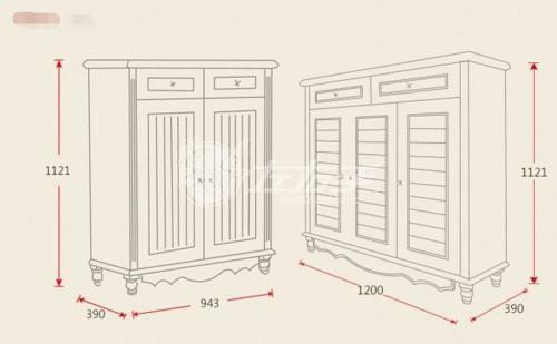 一般鞋柜尺寸是多少？鞋柜尺寸標準尺寸
