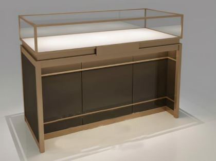 廣州櫥窗展示柜，展示柜定制需要按材質(zhì)來劃分