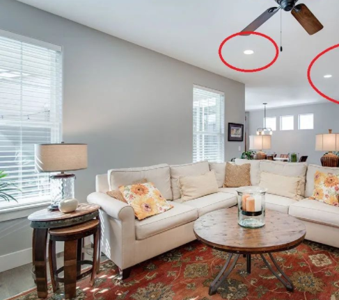 客廳裝修圖片：客廳裝修怎么選擇燈具，裝射燈還是筒燈？