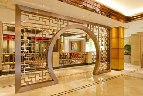 隔斷屏風，不銹鋼屏風隔斷酒柜