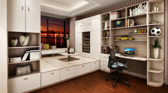 歐式書柜設計，定制書柜應該怎么設計？