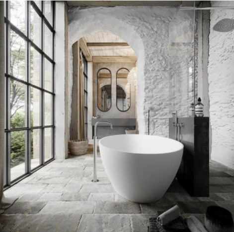 上海浴室裝修：精致的浴室便是如此，自然而不失典雅