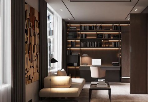 智能書柜定制：書柜新風(fēng)尚，演繹現(xiàn)代書房！