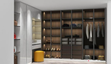 開放式衣柜設(shè)計，開放式衣帽柜如何防塵？