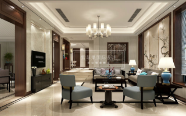 家庭裝修中式風(fēng)格：新中式風(fēng)搭配，空間線條和顏色缺一不可