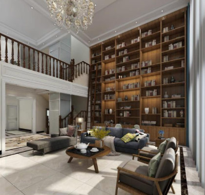 開(kāi)放式書房家具：書房里的“核心”家具怎么裝？