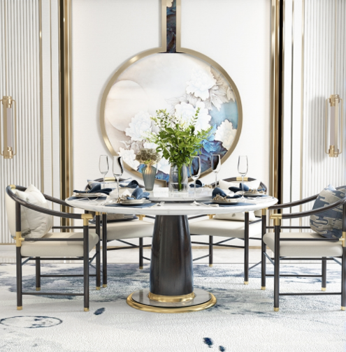 中式新古典家具：優(yōu)雅有格調(diào)的新中式風(fēng)格餐廳，是家具界不朽的時尚