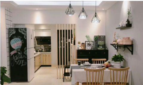 中餐廳裝修設計：餐廳不夠，設計來湊，小空間裝修妙招