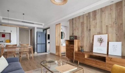 新房簡約裝修設(shè)計(jì)：新房裝成原木簡約清風(fēng)，溫馨漂亮