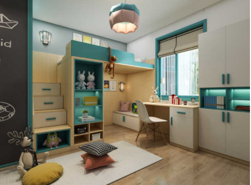 【兒童房設(shè)計(jì)與裝修】?jī)和慷ㄖ萍揖叩臅r(shí)候，顏色有什么講究嗎？